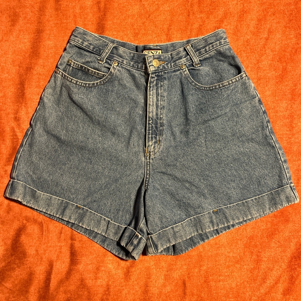 Vintage 90s Cenza by Palmetto’s High Rise Denim Shorts